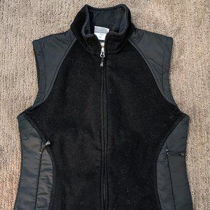 Spyder fleece vest! black size 6 EUC